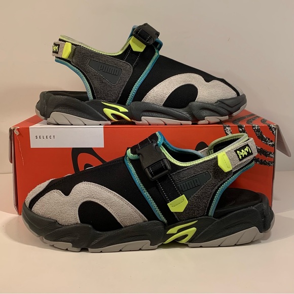 [BRAND NEW] PUMA TS-01 PERKS & MINI PAMPUMA ISLAND MENS SIZE 13 SLIP-ON SNEAKERS - Picture 7 of 13